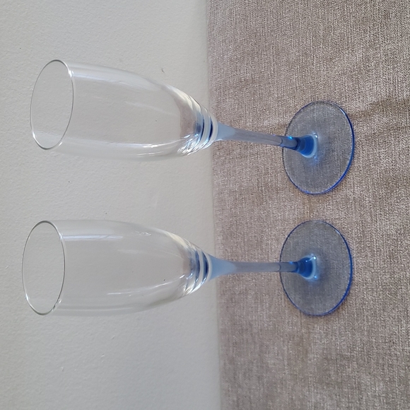 COPY - P34: BLUE STEM CHAMPAIGN GLASS - Picture 6 of 8